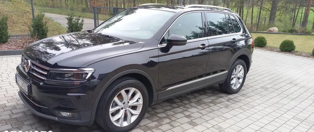 volkswagen tiguan Volkswagen Tiguan cena 102000 przebieg: 120000, rok produkcji 2018 z Bytów